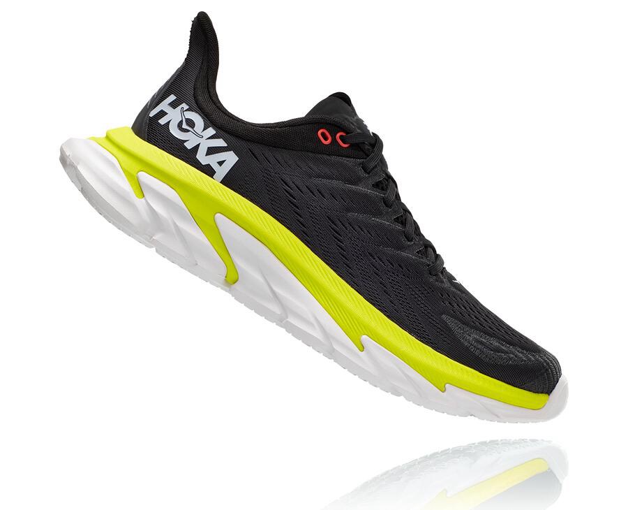 Hoka One One Hardloopschoenen Heren - Clifton Edge - Zwart - WU8045329